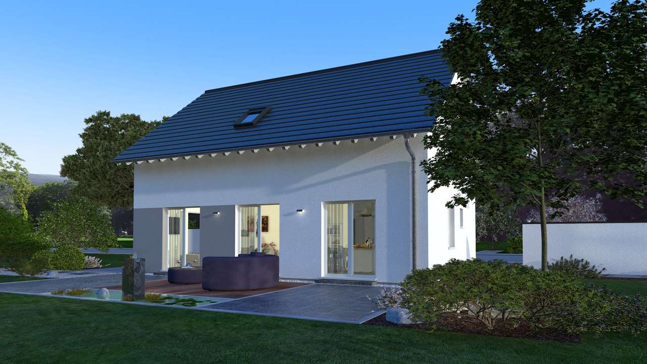 KLASSSICHER GRUNDRISS – GROSSZÜGIGES HAUS