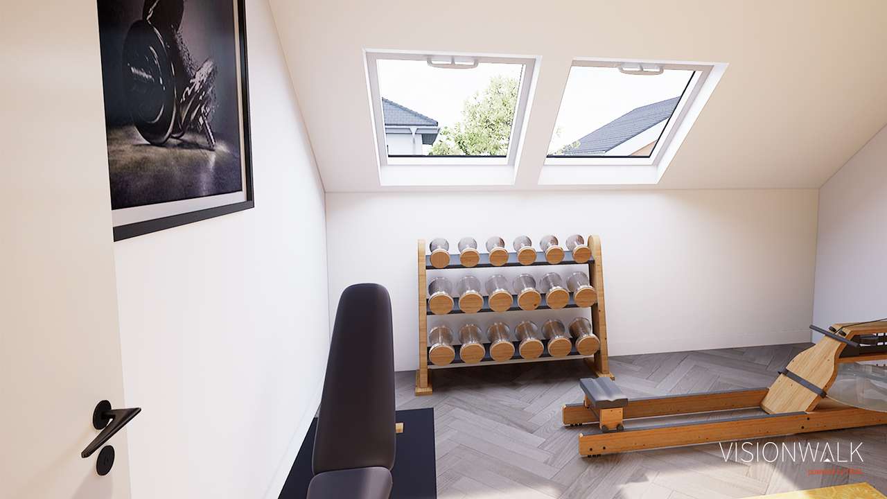 DOPPELHAUS MIT ALLEM DRUM UND DRAN