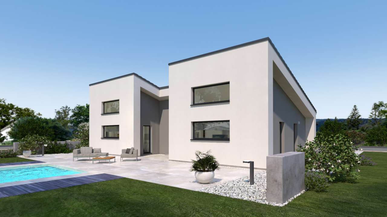 Barrierefreie Bungalowbauweise