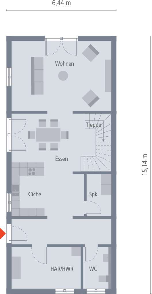 DAS DOPPELHAUS IN XXL