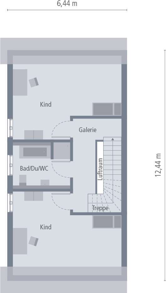 DAS GROSSE DOPPELHAUS FÜR SCHMALE GRUNDSTÜCKE