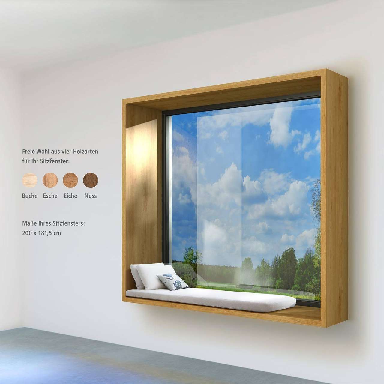 Das Designhaus mit Rück- und Vorsprung