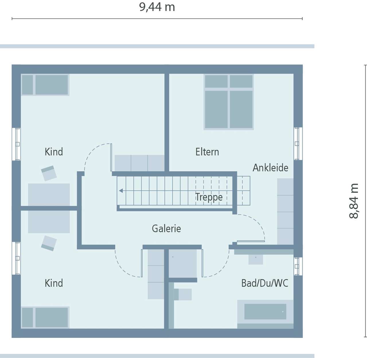 EIN­FA­MI­LI­EN­HAUS MIT OFFENER ARCHITEKTUR