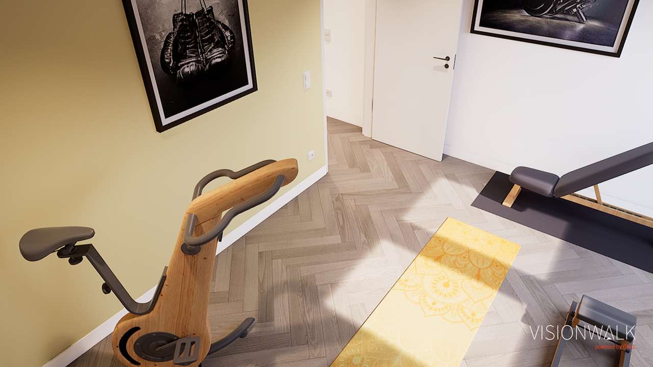 DOPPELHAUS MIT ALLEM DRUM UND DRAN