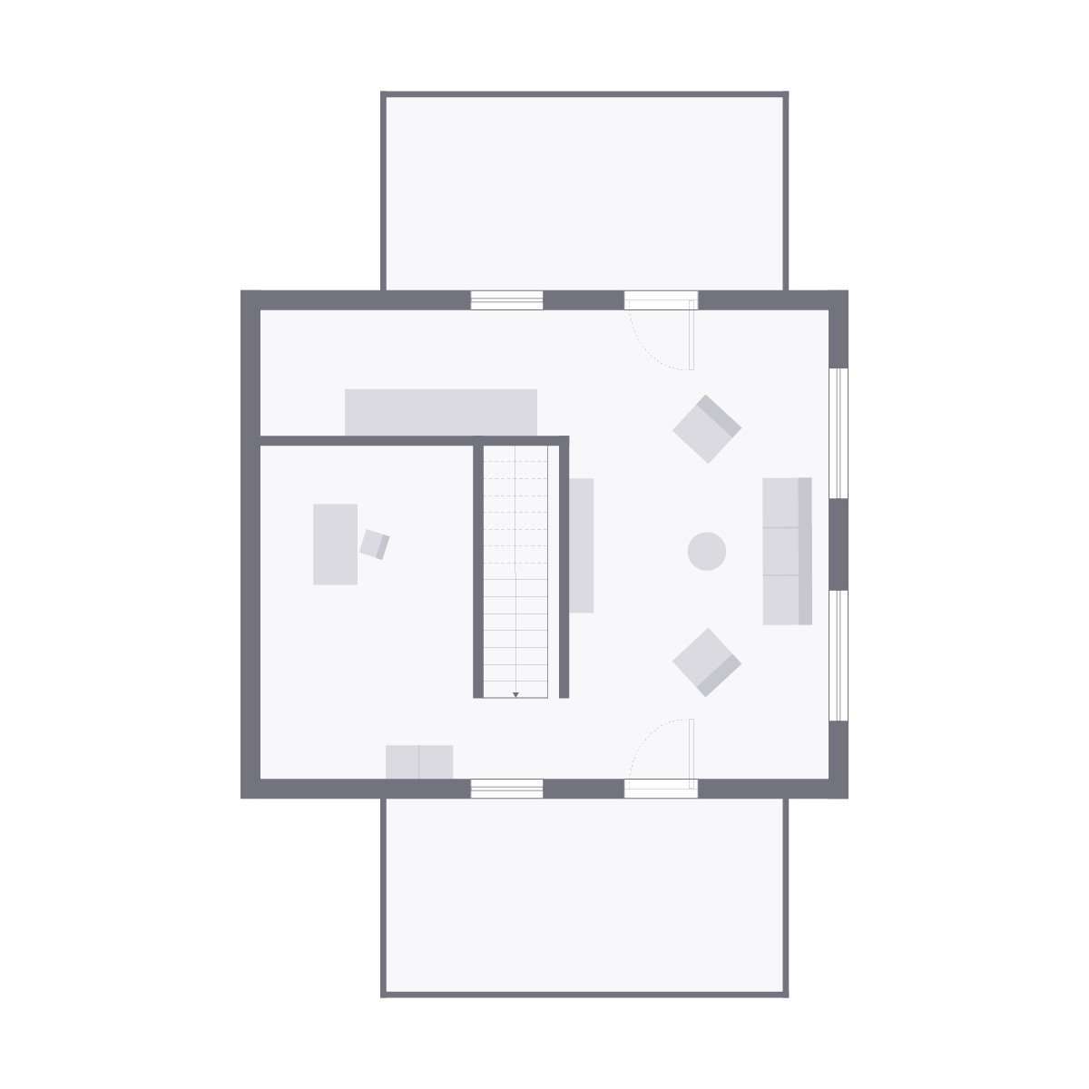 Mehr-/Einfamilienhaus + "KfW55" + Frischluftwärmetechnik (&Kühlfunktion)