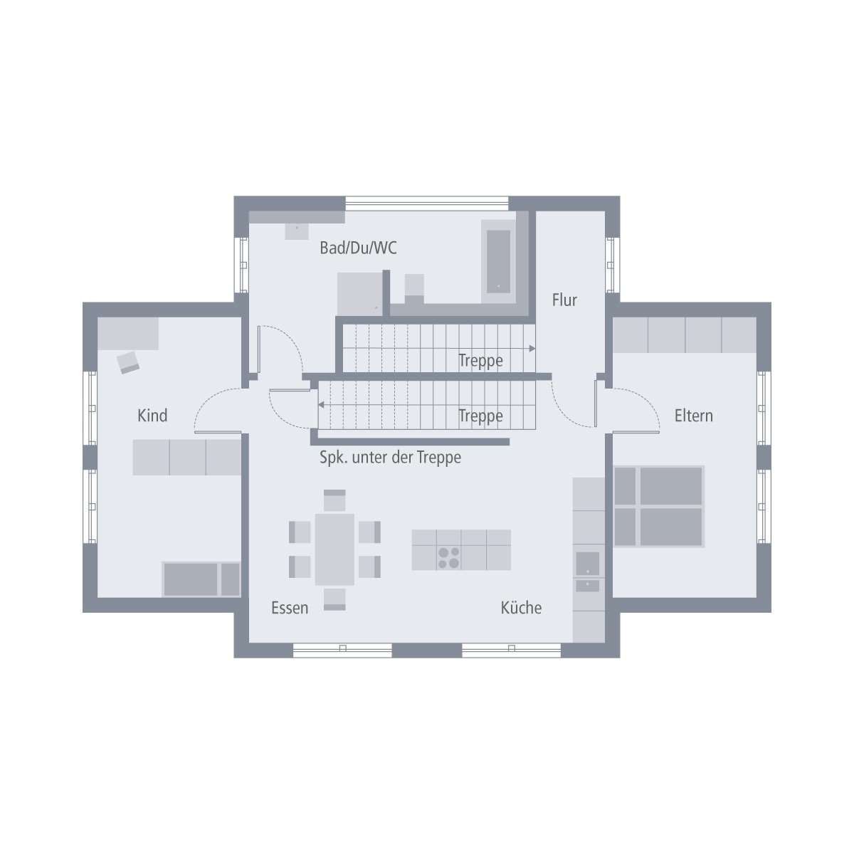 Klassische Eleganz bis unters Dach