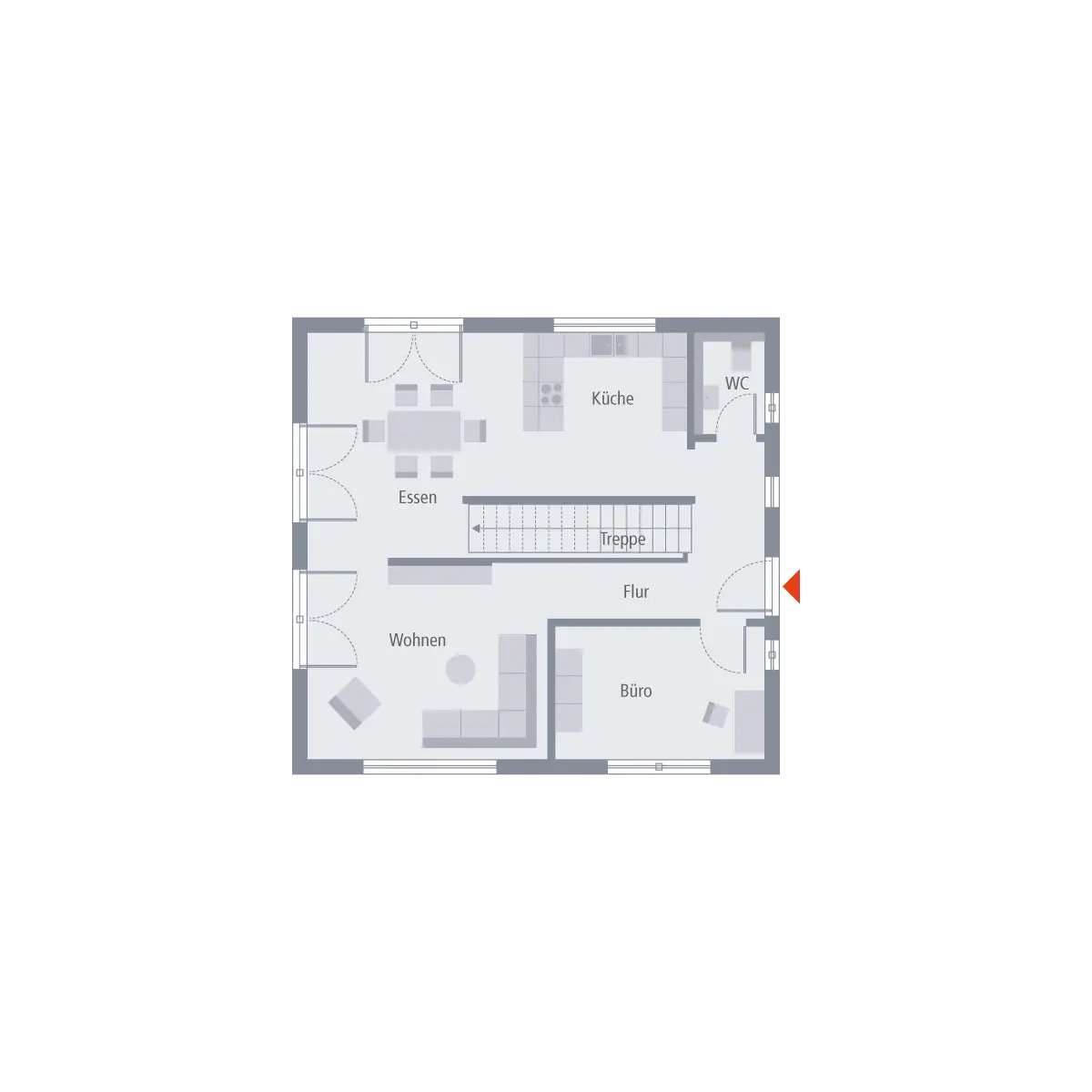 DAS HAUS MIT DEM PLUS AN RAUM