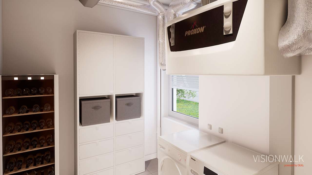 DOPPELHAUS MIT ALLEM DRUM UND DRAN