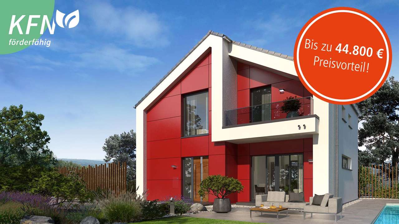 KFN förderfähig :: (M-)Einfamilienhaus mit modernen DESIGNanspruch