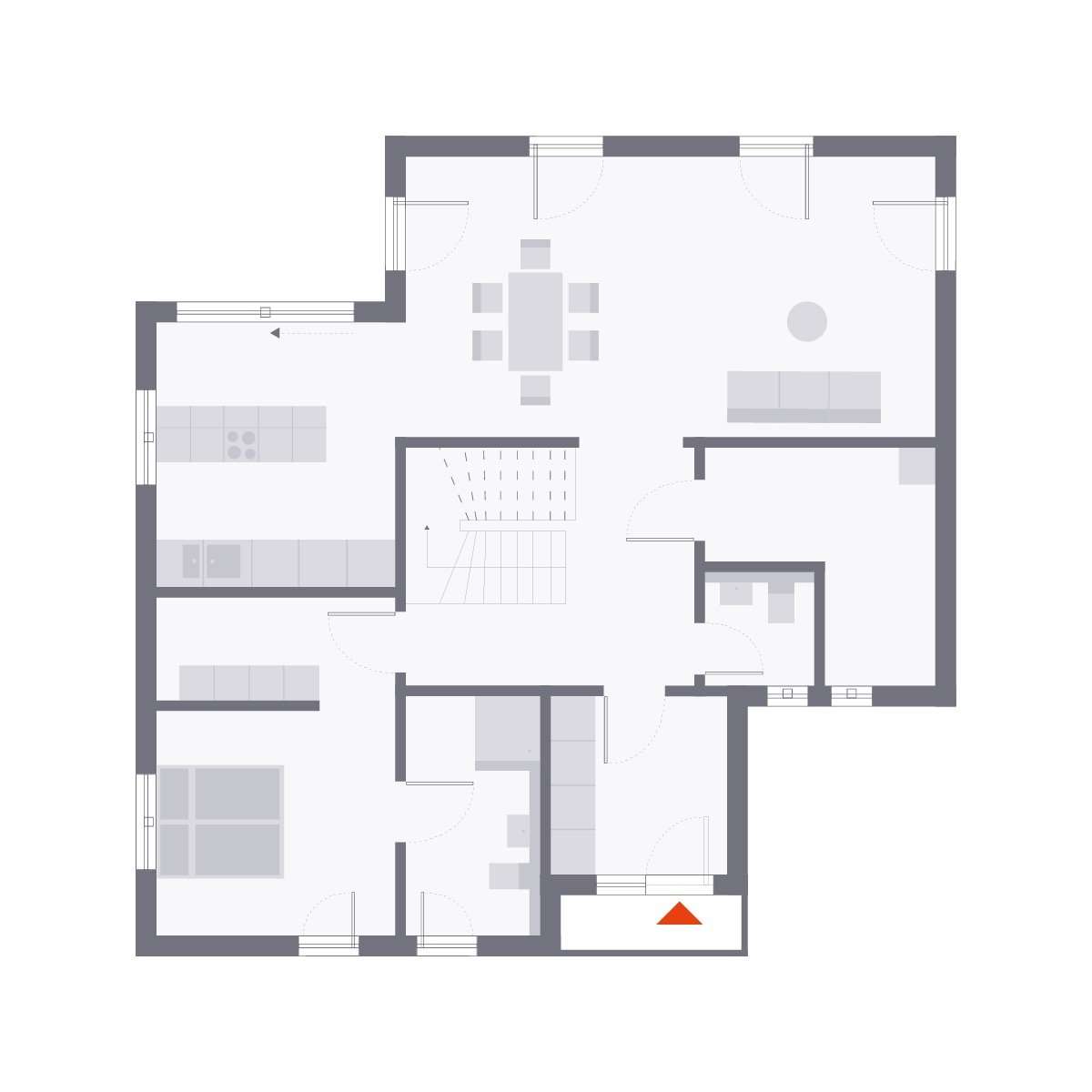 Clever um die Ecke gedacht - wohnen mit Anbau