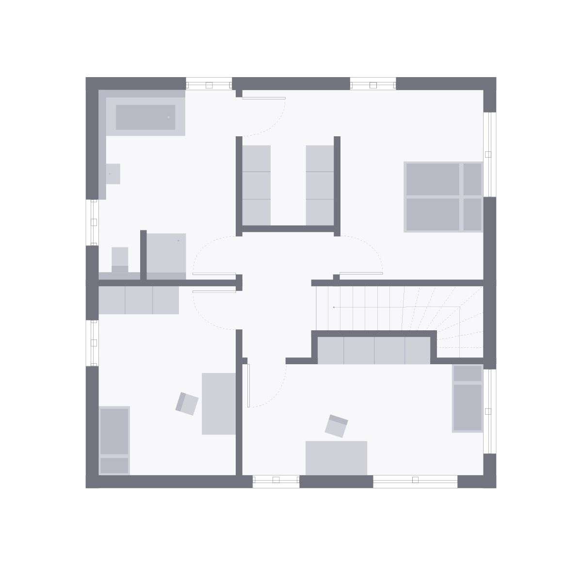 Reizendes Haus für kleine Familie