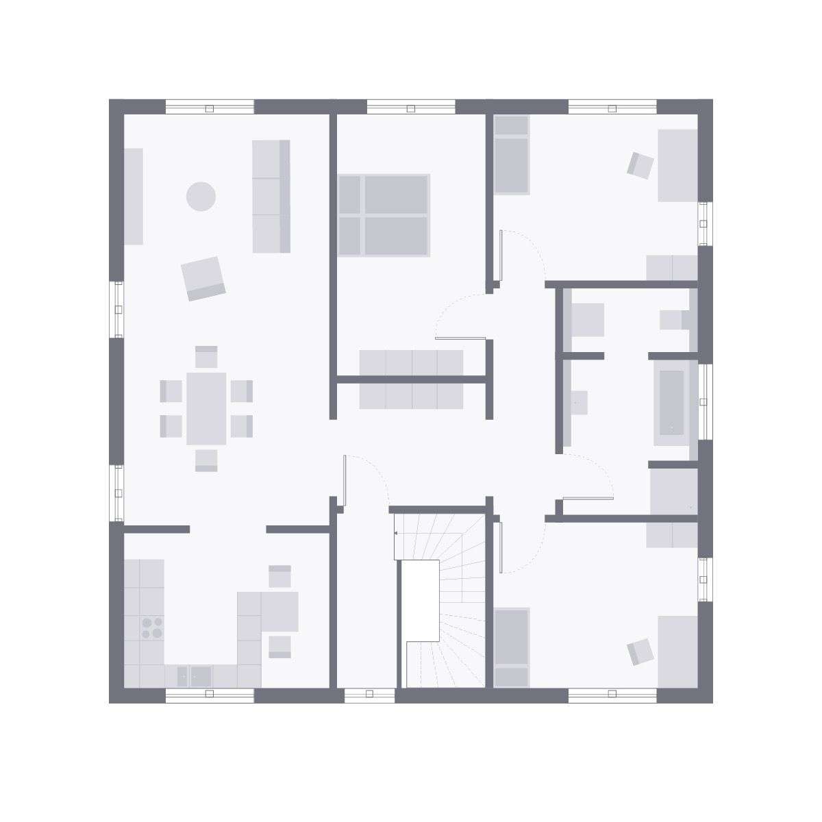 2-Familienhaus - modernes Generationenwohnen