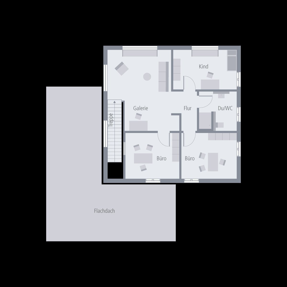 EINFAMILIENHAUS MIT STAFFELGESCHOSS