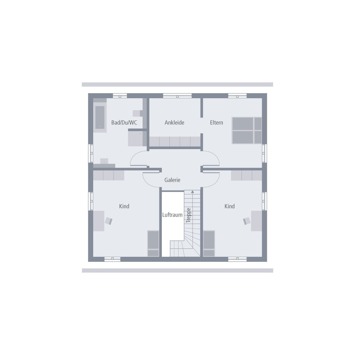 DAS LICHTDURCHFLUTETE KUBUS-HAUS