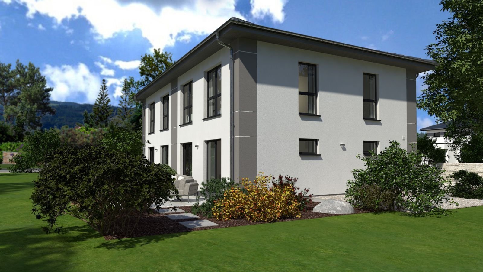 DOPPELHAUS MIT BESONDERER AUSSTRAHLUNG