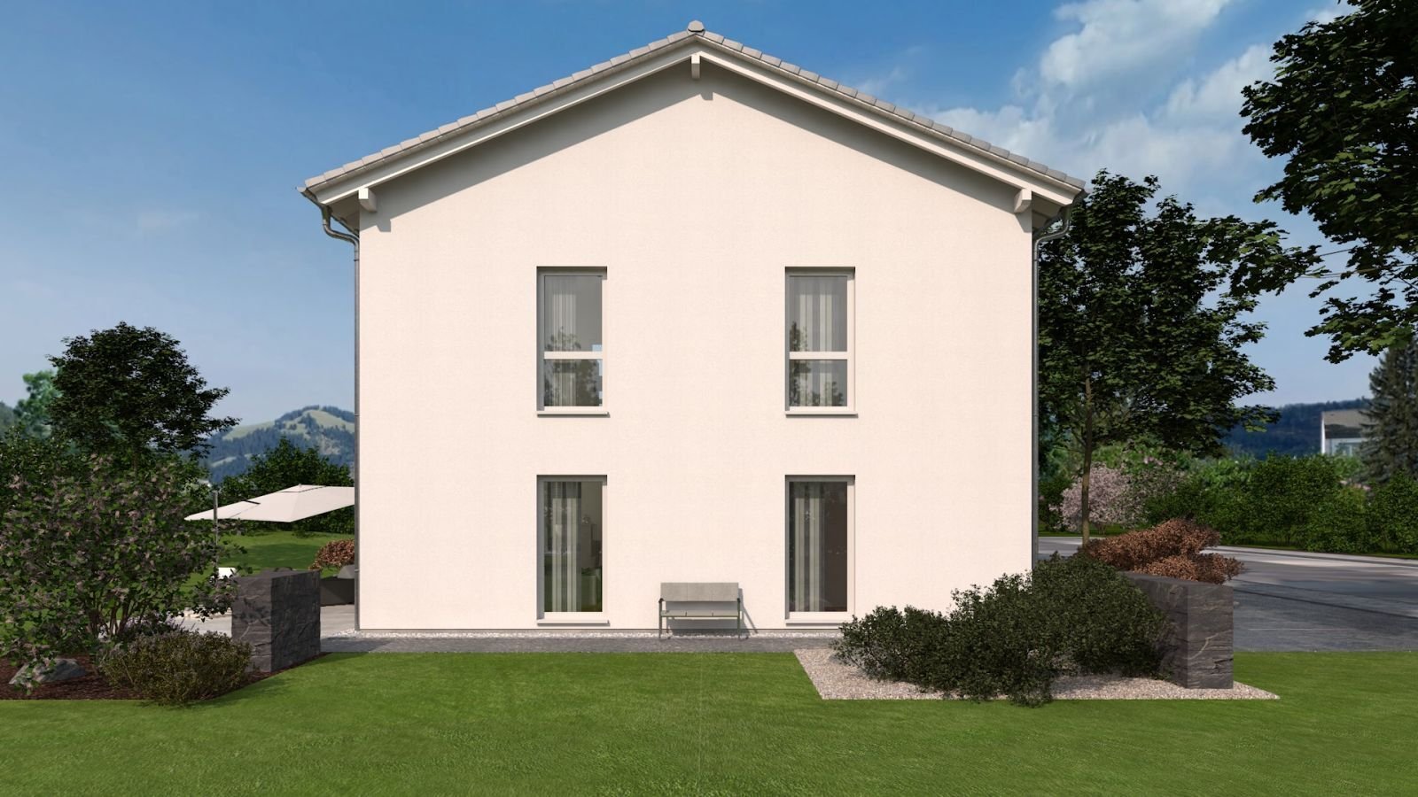 LICHTDURCHFLUTETES EINFAMILIENHAUS MIT VIEL RAUM