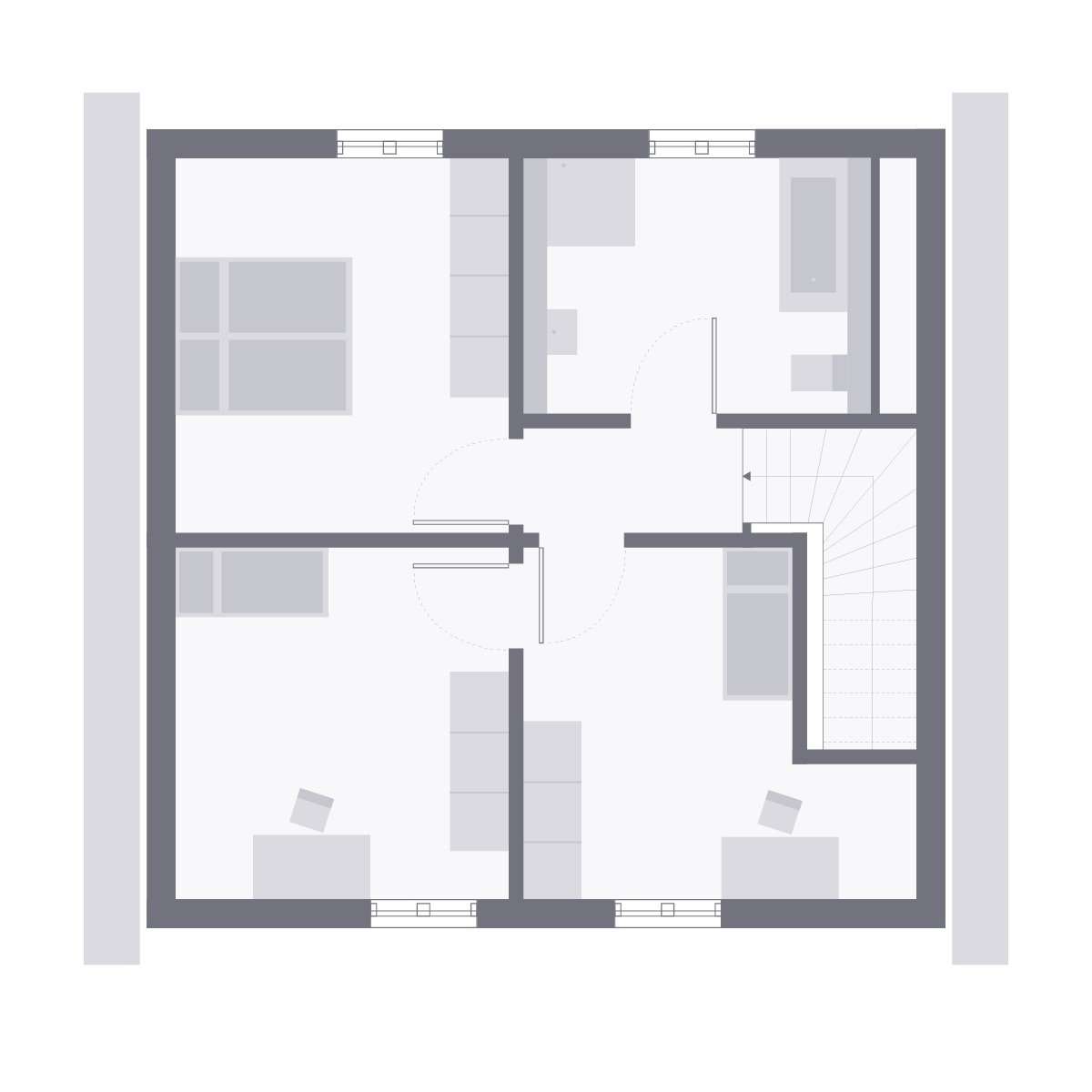 Grundriss DG Grundriss DG