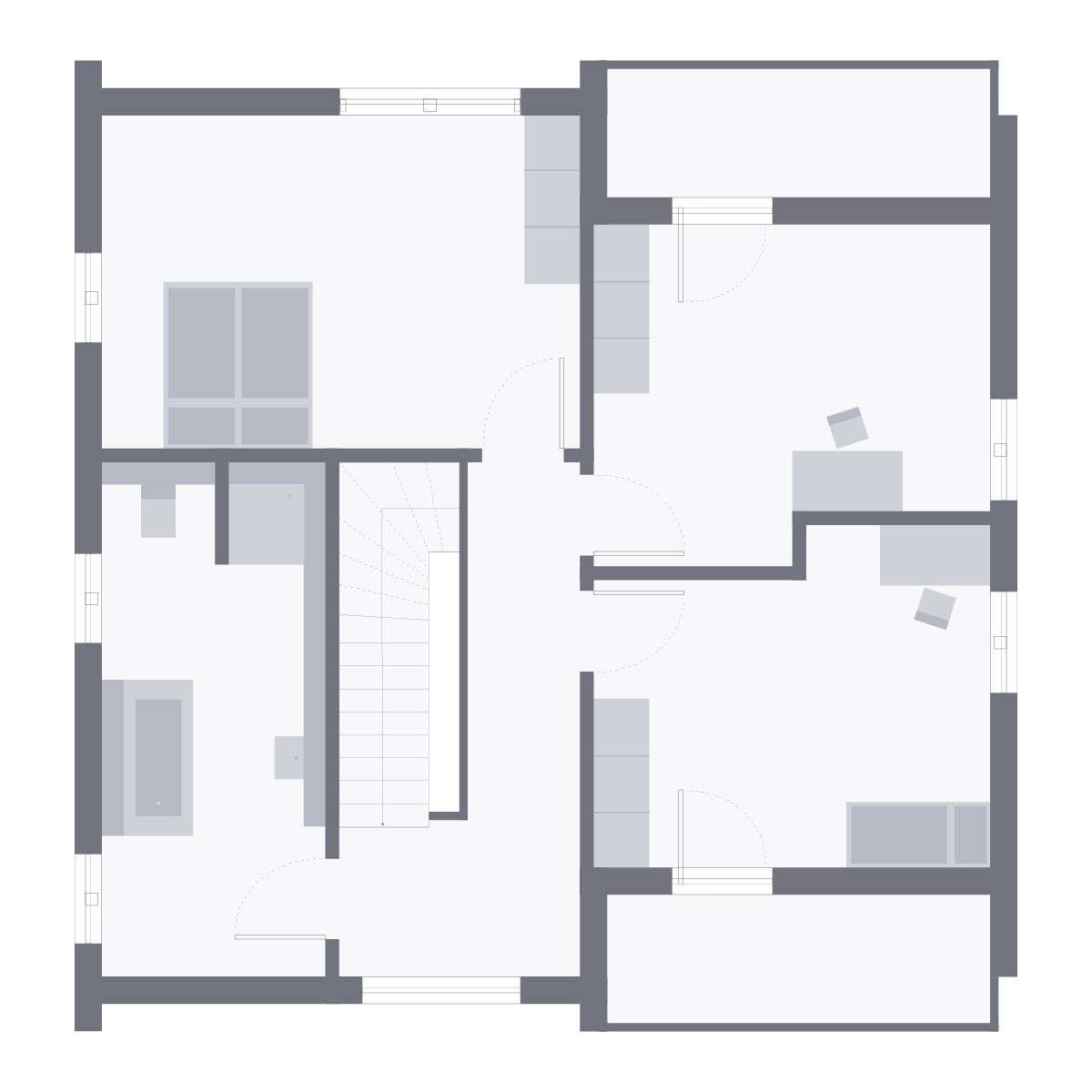 Grundriss DG Grundriss DG