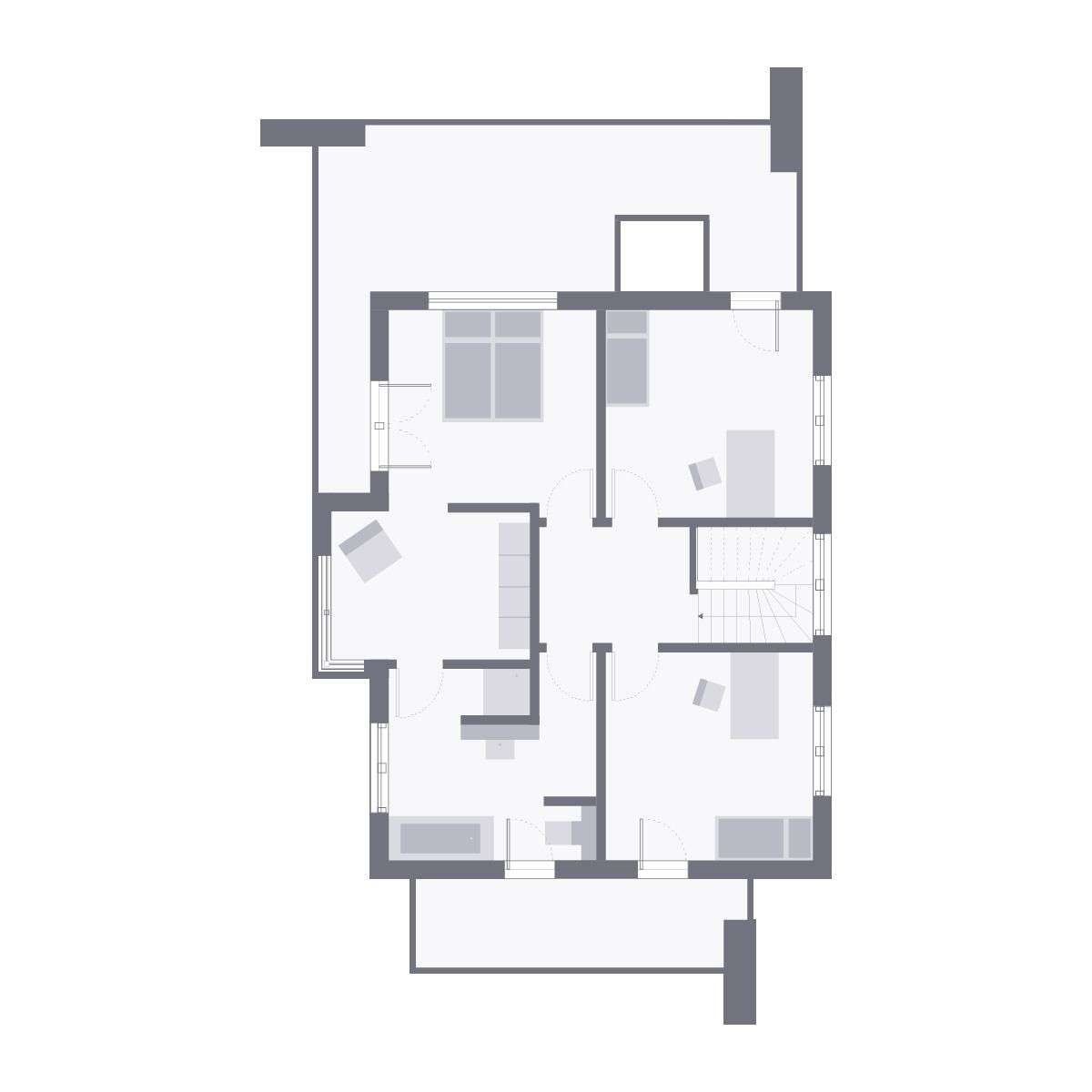 Grundriss DG Grundriss DG