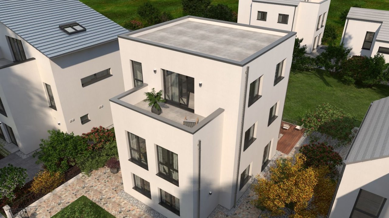 Ansicht Garten Balkon